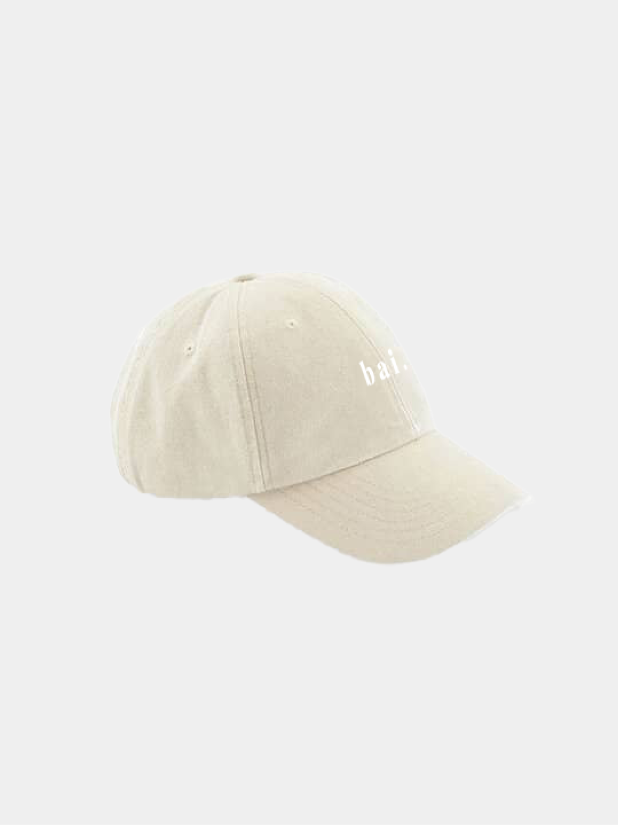bai. Cap (Washed Beige)