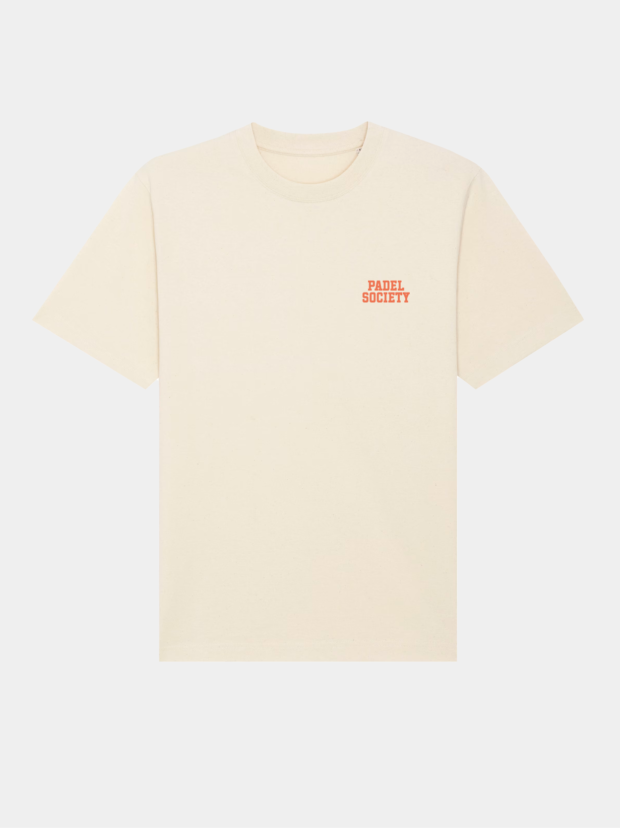 Padel Society (raw off white)