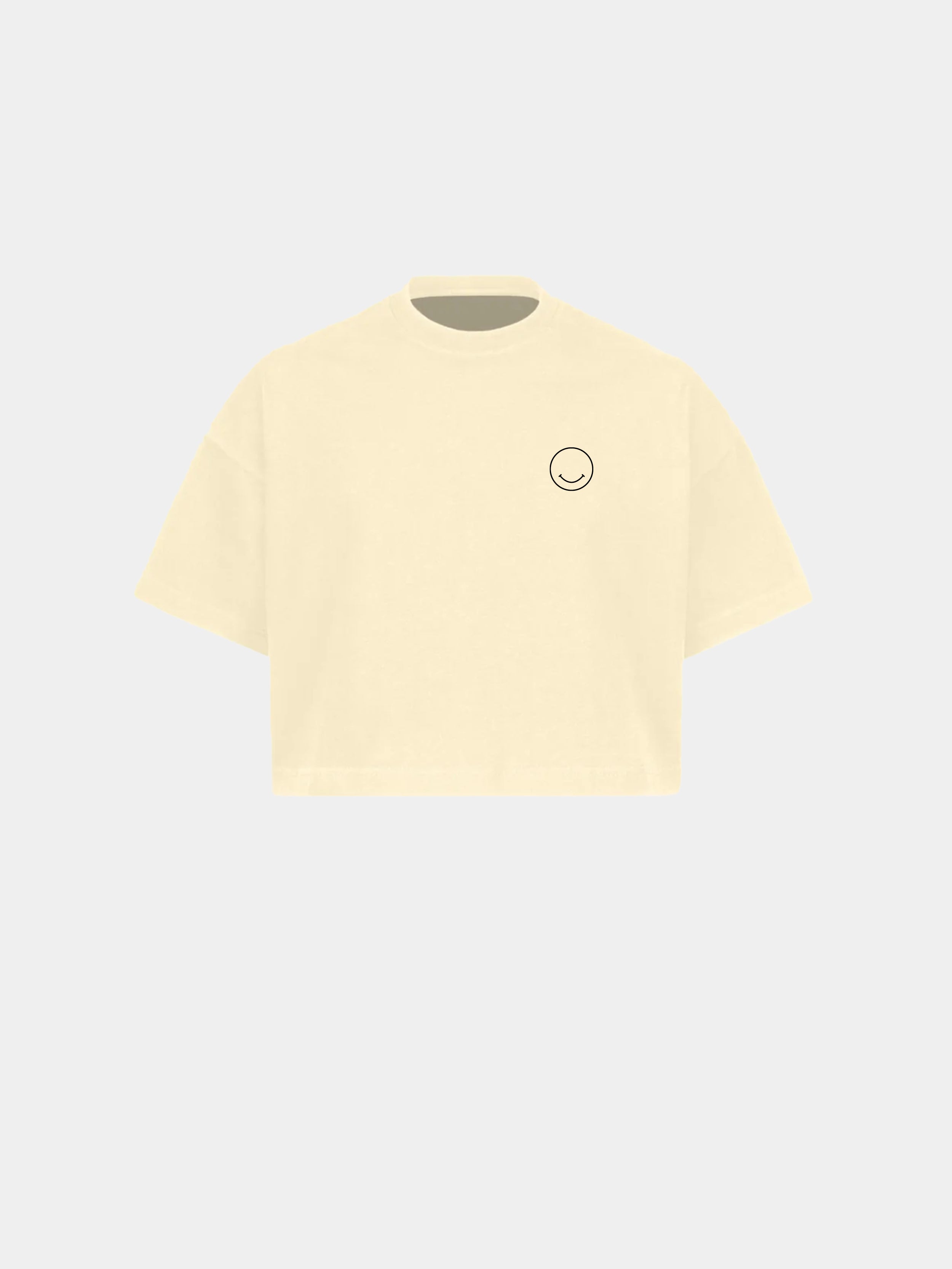 bai x bai Smiley. Cropped T
